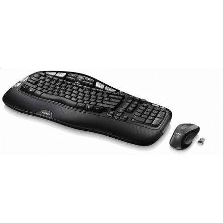Logitech 920-002555 MK550 Wireless Wave Keyboard & Mouse (920-002555)