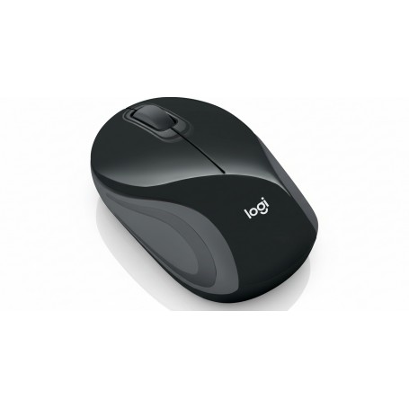 Logitech 910-002726 M187 Wireless Mini Extra Small Design - Black (910-002726)