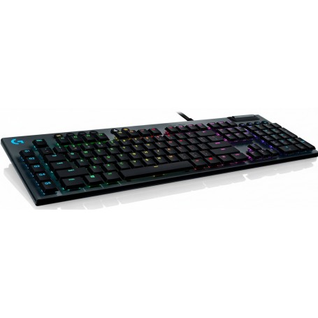 Logitech 920-009000 G G815 LIGHTSYNC RGB Mechanical Gaming Keyboard (920-009000)