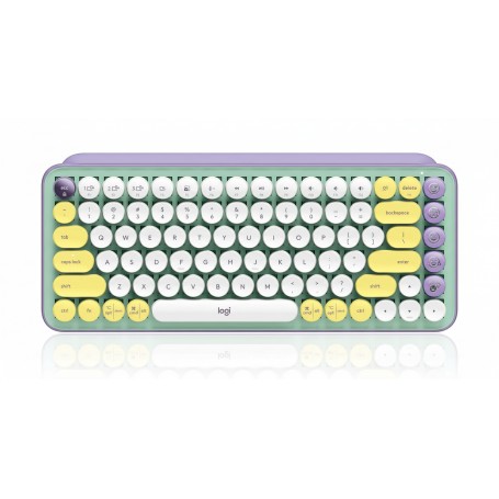Logitech 920-010708 Pop Keys Wireless Mech Keyboard Emoji (920-010708)