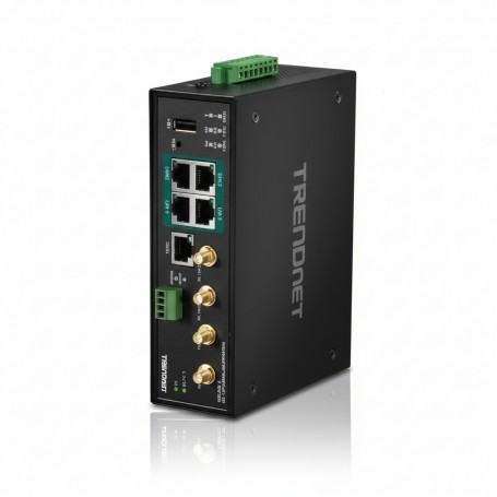 TRENDnet TI-WP100 Industrial AC1200 Wireless Gigabit PoE+ Router (TI-WP100)