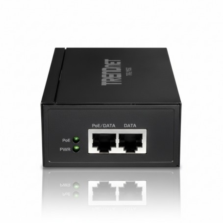 TRENDnet TPE-215GI 2.5G PoE+ Injector Converts Non-PoE to PoE+ (TPE-215GI)