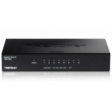 TRENDnet TEG-S83 8-Port Gigabit Desktop Switch (TEG-S83)