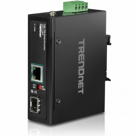 TRENDnet TI-PF11SFP SFP to Gigabit PoE+ Media Converter (TI-PF11SFP)