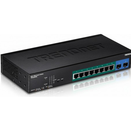TRENDnet TPE-1021WS 10-Port Gigabit Web Smart PoE+ Switch (TPE-1021WS)