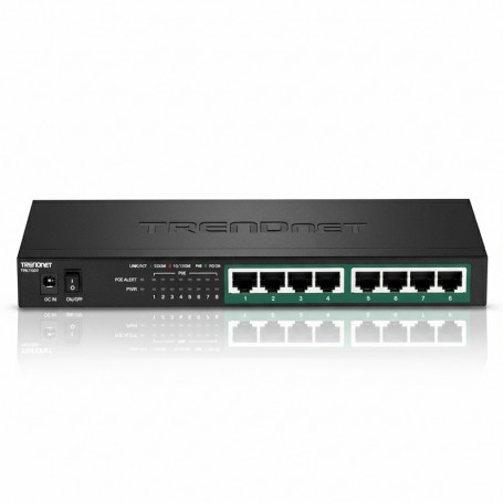 TRENDnet TPE-TG83 8-Port Gigabit PoE+ Switch with 65W Power Budget (TPE-TG83)
