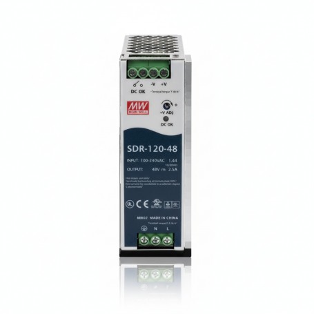 TRENDnet TI-S12048 DIN Rail 48V 120W Power Supply (TI-S12048)