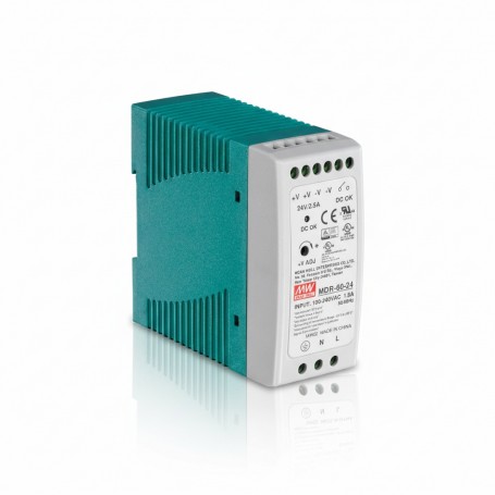TRENDnet TI-M6024 60 W Single Output Industrial DIN-Rail Power Supply (TI-M6024)