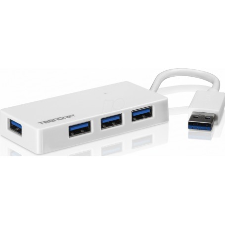 TRENDnet TU3-H4E 4-Port High Speed USB 3.0 Mini Hub (TU3-H4E)