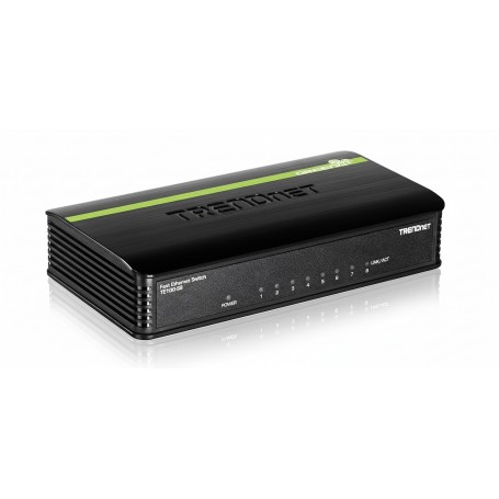 TRENDnet TE100-S8 8-Port 10/100Mbps GREENnet Switch (TE100-S8)