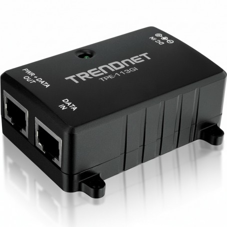 TRENDnet TPE-113GI Gigabit PoE Injector 15.4W (TPE-113GI)