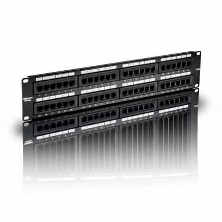 TRENDnet TC-P48C6 48-Port Cat 6 Unshielded Patch Panel (Version v2.0R) (TC-P48C6)