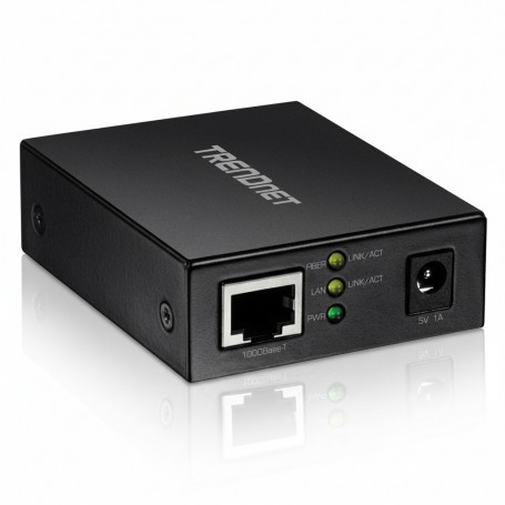 TRENDnet TFC-GSFP 1000BASE-T to SFP Fiber Media Converter (TFC-GSFP)