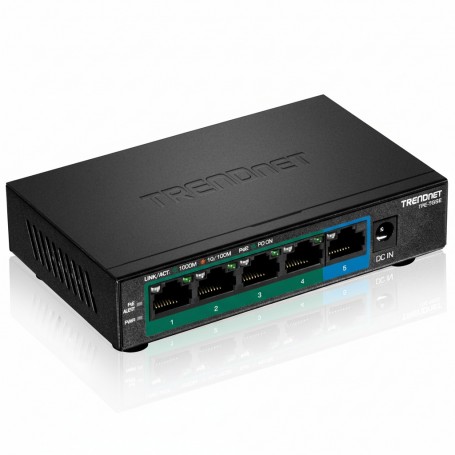 TRENDnet TPE-TG52 5-Port Gigabit PoE+ Switch, 32W Power Budget (TPE-TG52)