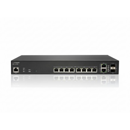 SonicWall 02-SSC-8371 SWS12-10FPOE 12-Port Managed PoE Switch Secure Networking (02-SSC-8371)