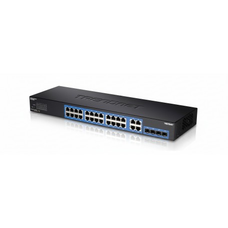 TRENDnet TEG-284WS 28-Port Gigabit Web Smart Switch (TEG-284WS)