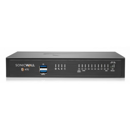 SonicWall 02-SSC-6792 TZ470 Essential Edition security appliance with 1 year (02-SSC-6792)