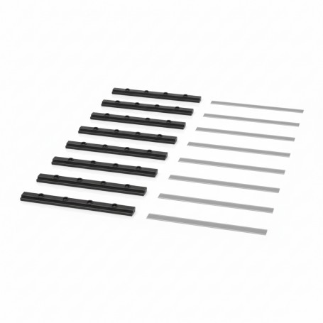 APC NSAC2608 NetShelter Aisle Containment Straight Connector Set of 8 Black (NSAC2608)