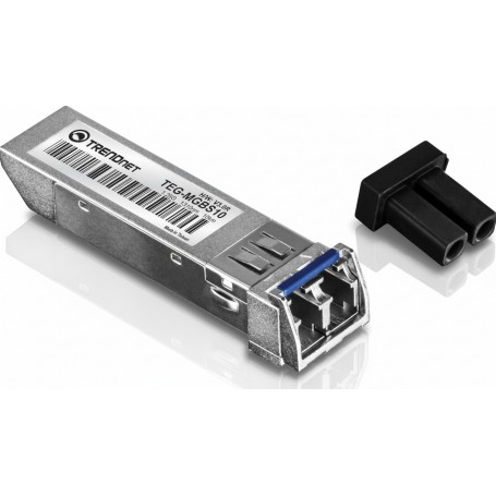 TRENDnet TEG-MGBS10/4 Hot pluggable LC SFP (mini-GBIC) Module (TEG-MGBS10/4)