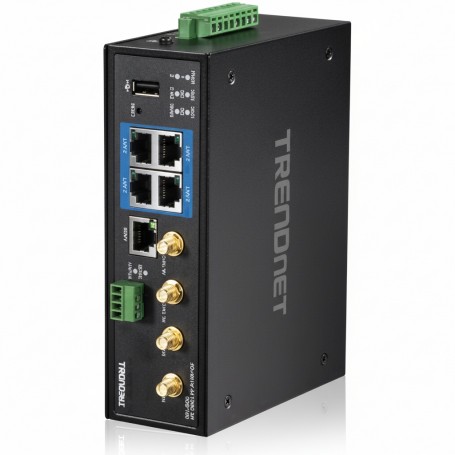 TRENDnet TI-W100 Industrial AC1200 Wireless Dual Band Gigabit Router (TI-W100)