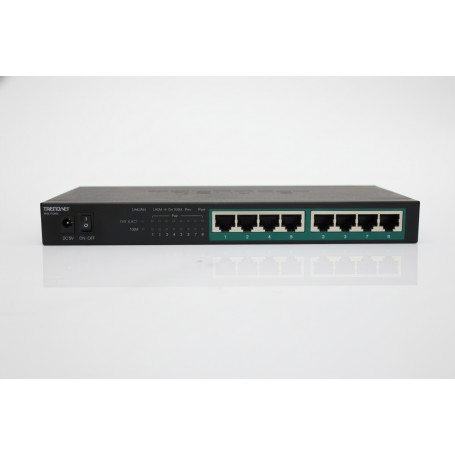 TRENDnet TPE-TG84 8-Port Gigabit PoE+ Switch with 120W Power Budget (TPE-TG84)