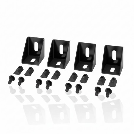 APC NSAC2606 NetShelter Aisle Containment Right Angle Connector Bracket Set of 4 (NSAC2606)