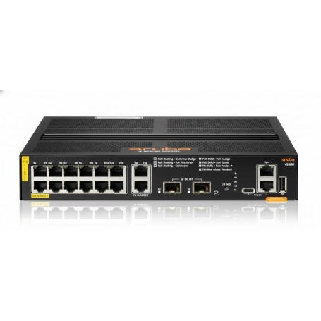 HPE Aruba JL693A ABA Networking 2930F 12G PoE managed Ethernet Switch (JL693A#ABA)
