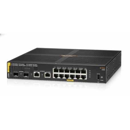 HPE Aruba JL679A ABA Networking 6100 managed  Ethernet Switch 16 ports (JL679A#ABA)
