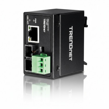 TRENDnet TI-F10SC Industrial Fiber Media Converter (TI-F10SC)