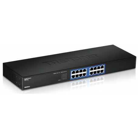 TRENDnet TEG-S16G 16-Port Gigabit GREENnet Switch (Rack Mount) (TEG-S16G)