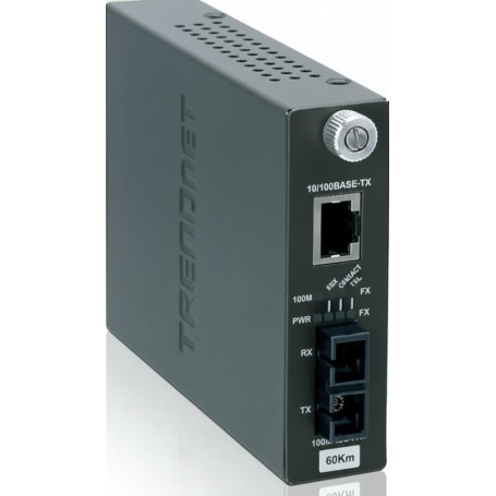 TRENDnet TFC-110S60I 100Base-FX Fiber Media Converter (TFC-110S60I)