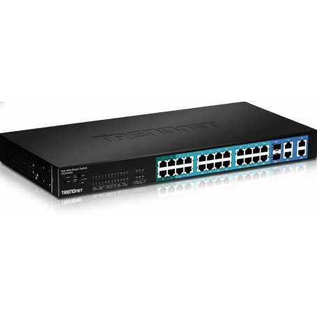 TRENDnet TPE-224WS 24-Port 10/100Mbps Web Smart PoE Switch (TPE-224WS)