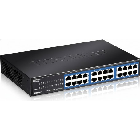 TRENDnet TEG-S24DG 24-Port Gigabit GREENnet Desktop Switch (TEG-S24DG)