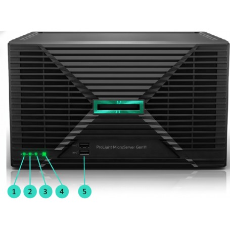 HPE P74439-005 ProLiant MicroServer Gen11 Smart Choice - Pentium Gold G7400 3.7GHz - 16GB - HDD 1TB - Microserver (P74439-005)