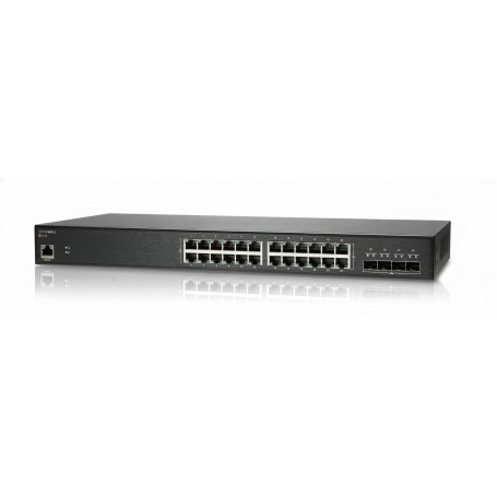 SonicWall 02-SSC-8373 SWS14-24 Managed Switch - 28 Ports, Rack-Mountable (02-SSC-8373)
