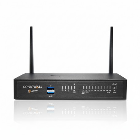 SonicWall 02-SSC-6811 TZ470W Advanced Edition Security Appliance, Wi-Fi 5 (02-SSC-6811)