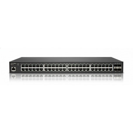 SonicWall 02-SSC-2465 SWS14-48 Managed Switch, 52-Port, Rack-Mountable (02-SSC-2465)