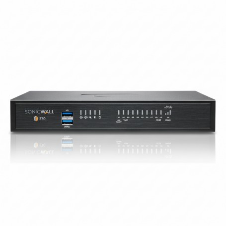 SonicWall 02-SSC-5649 TZ570 Essential Edition security appliance with 1 year TotalSecure (02-SSC-5649)
