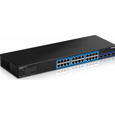 TRENDnet TEG-30284 28-Port Gigabit Web Smart Switch with 10G SFP+ slots (TEG-30284)