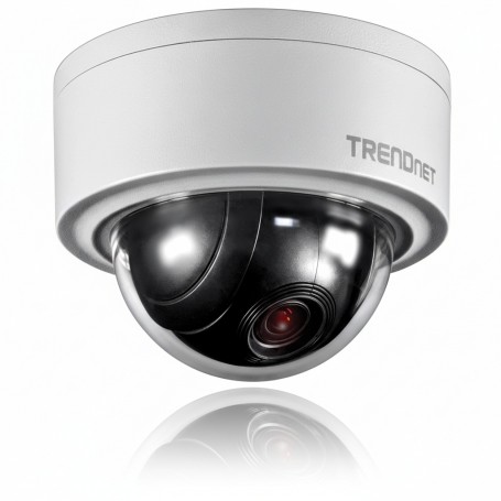 TRENDnet TV-IP420P Indoor Outdoor 3MP Motorized PTZ Dome Camera (TV-IP420P)