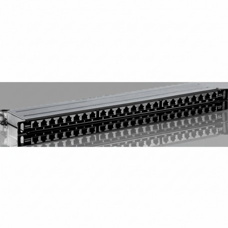 TRENDnet TC-P24C6AHS 24 Port Cat6a Shielded Half-U Patch Panel (TC-P24C6AHS)