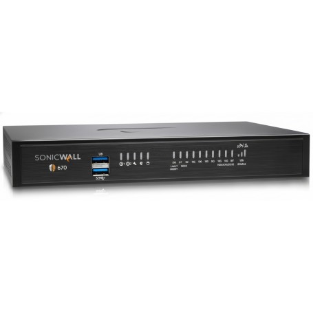 SonicWall 02-SSC-5675 TZ670 Advanced Edition security appliance (02-SSC-5675)