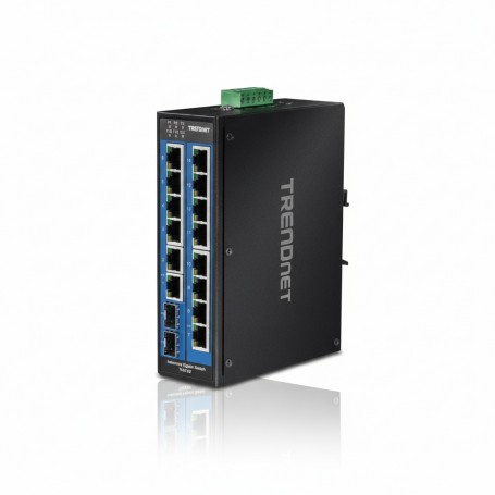 TRENDnet TI-G162 16-Port Industrial Gigabit Switch (TI-G162)