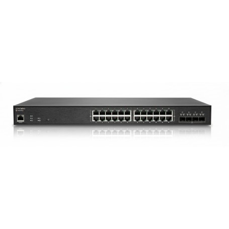 SonicWall 02-SSC-2468 SWS14-24FPOE Ethernet Switch 28 Ports 24 PoE Gigabit Ports (02-SSC-2468)