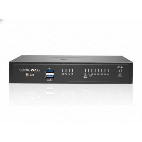 SonicWall 02-SSC-6835 TZ370W Network Security Firewall Appliance 8-Port (02-SSC-6835)
