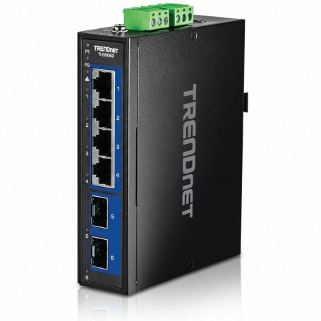 TRENDnet TI-G5062 6-Port Industrial 2.5G Ethernet Switch (TI-G5062)
