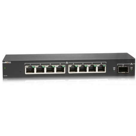 SonicWall 02-SSC-2462 SWS12-8 8poe + 2SFP Managed Ethernet Switch (02-SSC-2462)