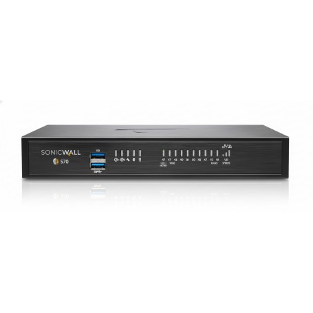 SonicWall 03-SSC-3007 TZ370W Gen 7 Security Appliance with Wi-Fi 5 (03-SSC-3007)