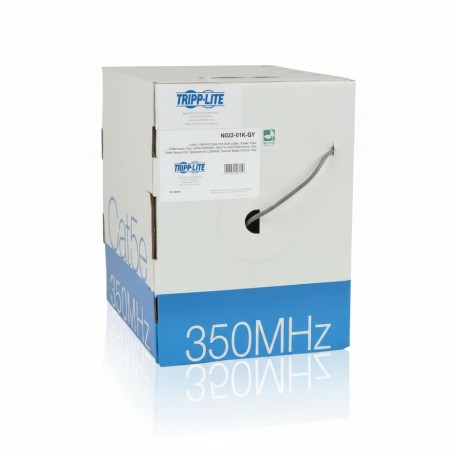 Eaton Tripp Lite N022-01K-GY 1000ft 350MHz Cat5e Bulk Cable (N022-01K-GY)