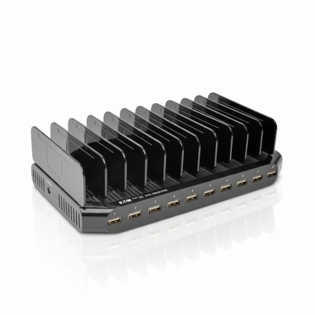 Eaton U280-010-ST-CEE Tripp Lite 10 Port USB Charging Station with Adjustable (U280-010-ST-CEE)